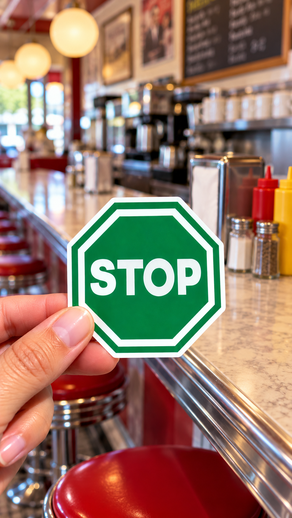 Greenstop Sticker