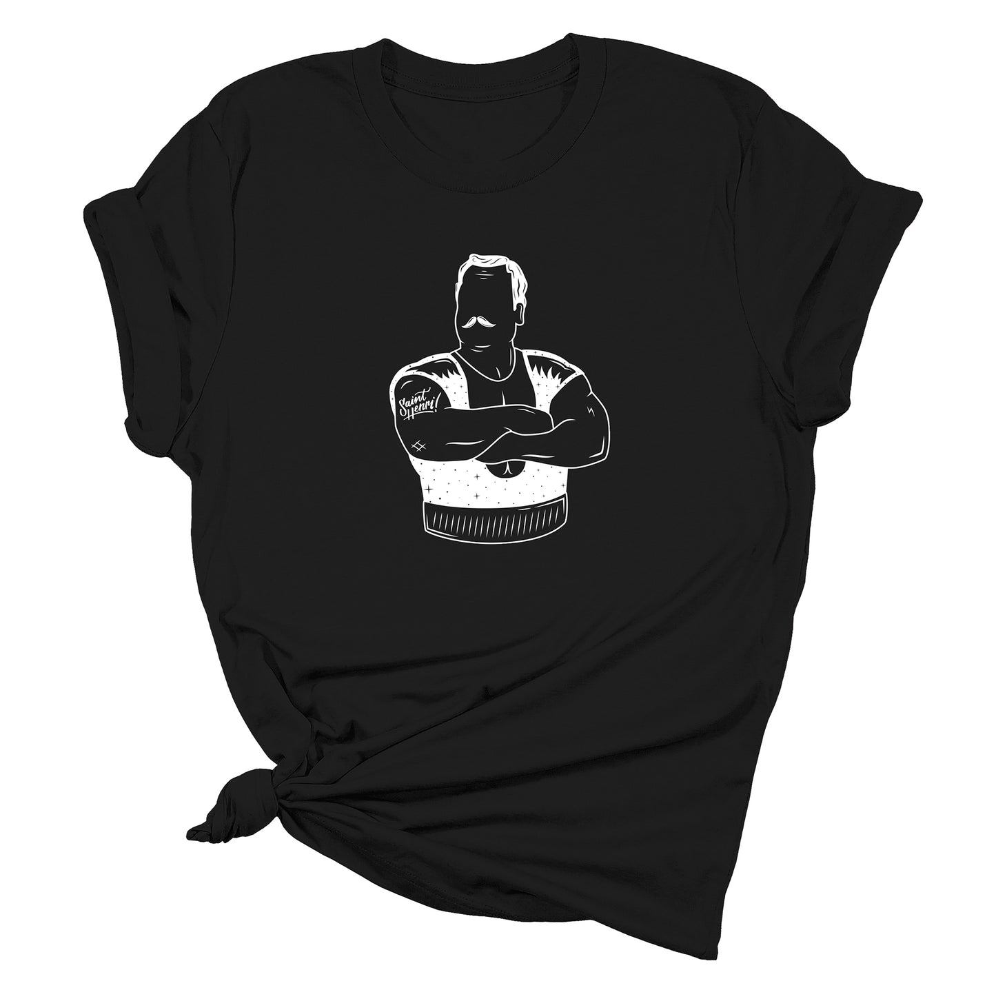 Louis Cyr, black t-shirt, tee, strongest man in the world, saint-henri, quebec, montreal, shirt