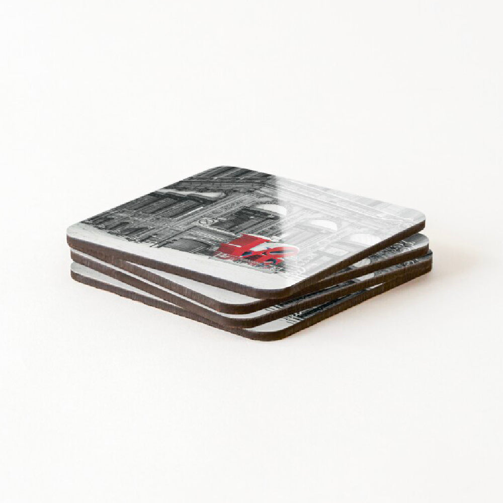 montreal coasters, drink, souvenir, gift, home decor, made in montreal