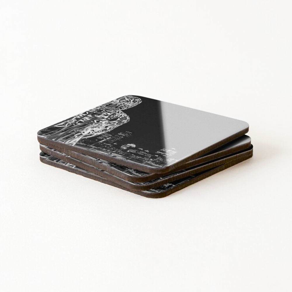 Night Watch - Montreal Drink Coaster Set (4-Pack)