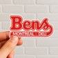 Ben's Deli Sticker