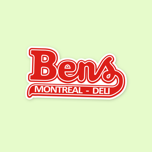 Ben's Deli Sticker
