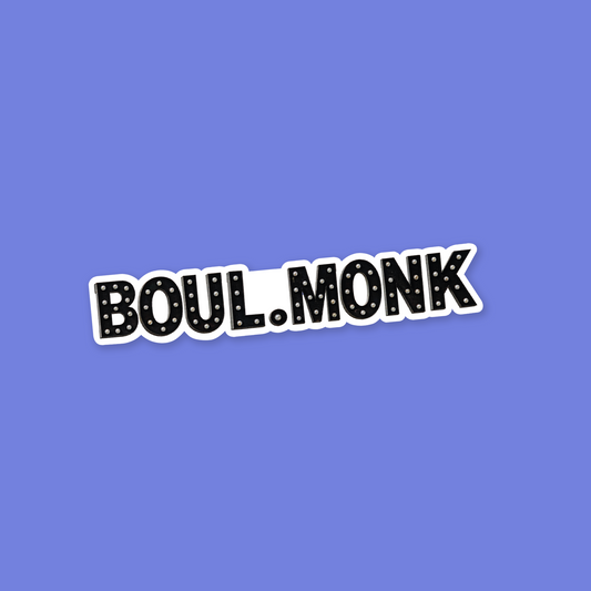 Boulevard Monk Sticker