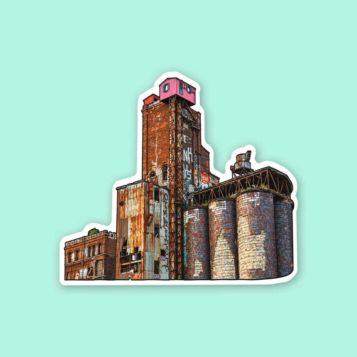 Canada Malting Sticker