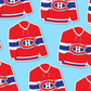 Canadiens Jersey Sticker