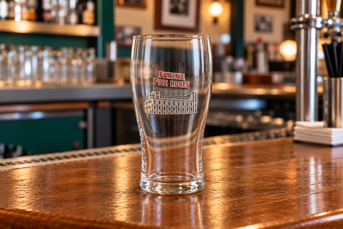 Verre de bar Farine Five Roses