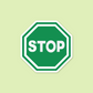 Greenstop Sticker