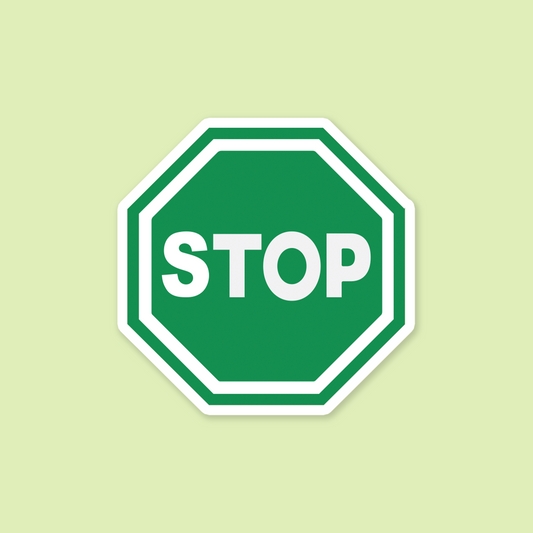 Greenstop Sticker