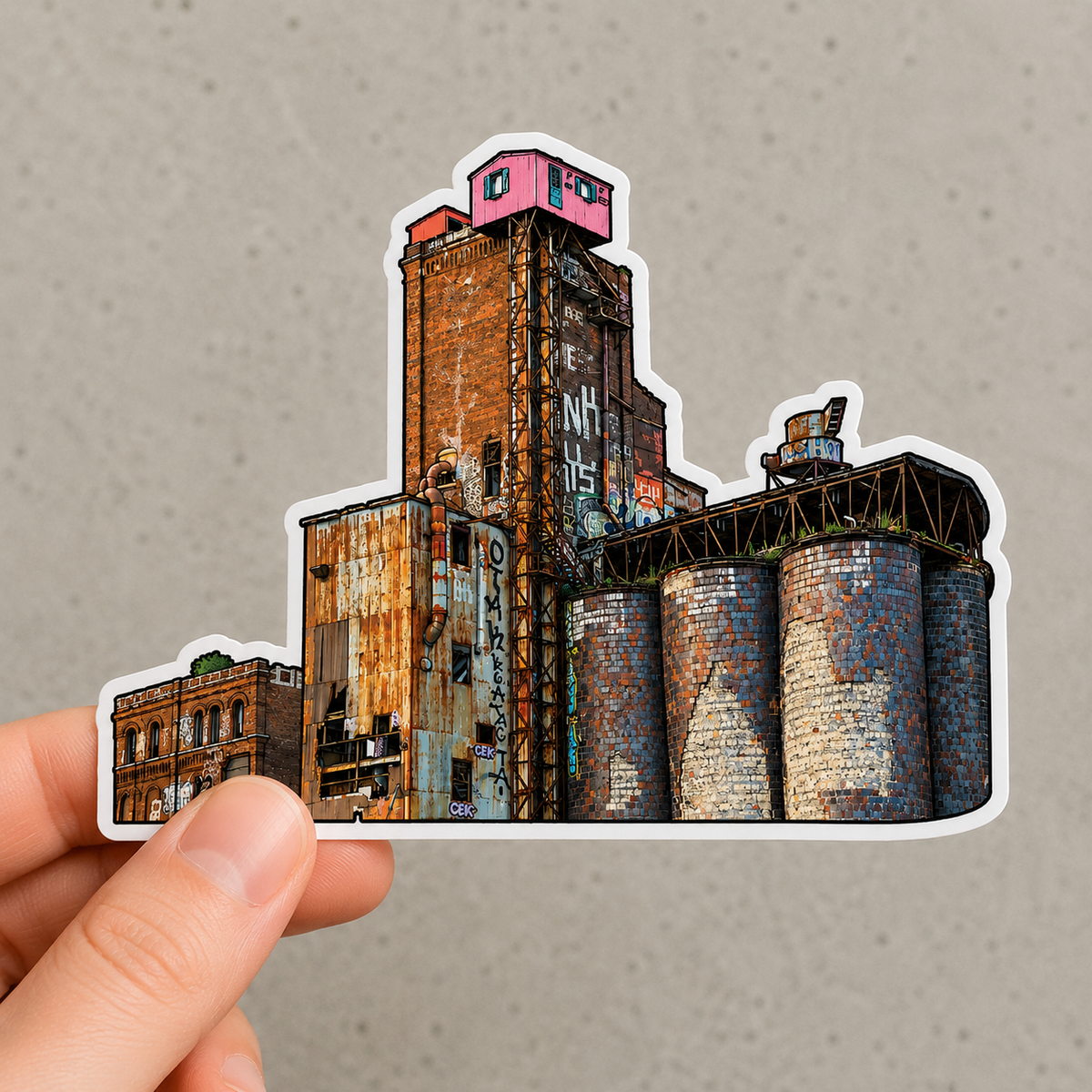 Canada Malting Sticker
