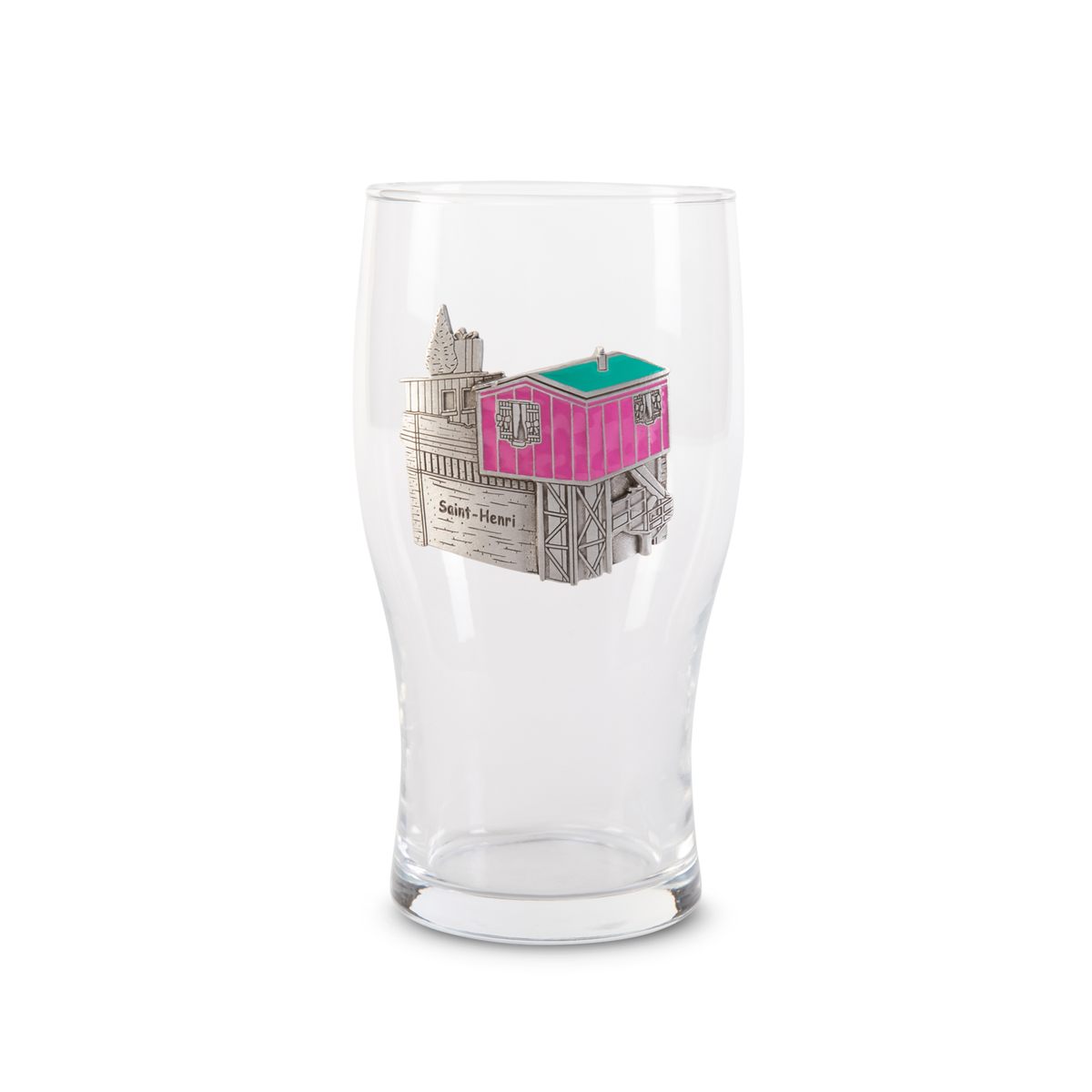 Verre de bar Maison petit rose