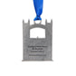 basilique notre-dame de montreal, pewter ornament, blue ribbon, made in montreal, collectible, home decor, edition 6, gift