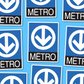 Montréal Metro Sticker