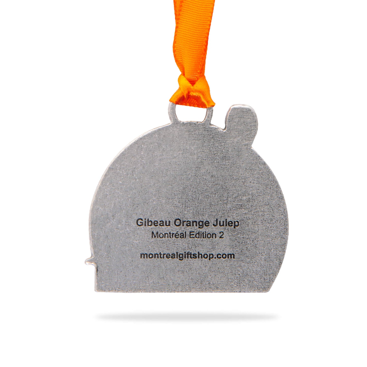gibeau orange julep, montreal, edition 2, icon, heritage, gift, souvenir, iconic, orange ribbon, christmas tree ornament