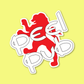 Autocollant Peel pub
