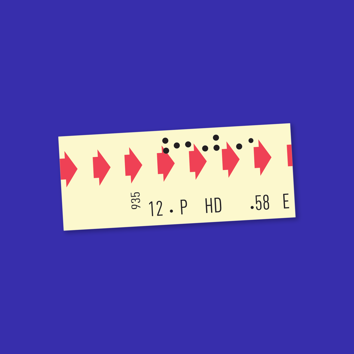 Bus Transfer Sticker
