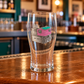 Verre de bar Maison petit rose