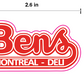 Ben's Deli Sticker